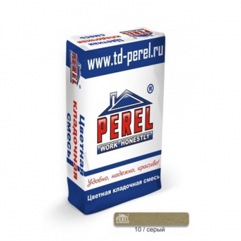 Цветная кладочная смесь Perel SL серая 50 кг