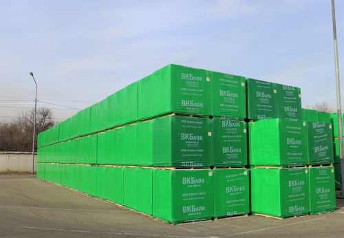 Газосиликатные U-блоки (П-блоки) ВКБлок 500х200х250, D500