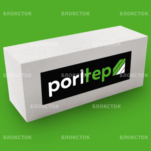 Пеноблоки стеновые Poritep Коломна 625х200х200, D400